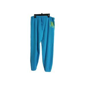 VICTORIA SECRET PINK Sweatpants Jogger Size Small Blue Logo Vintage 2006